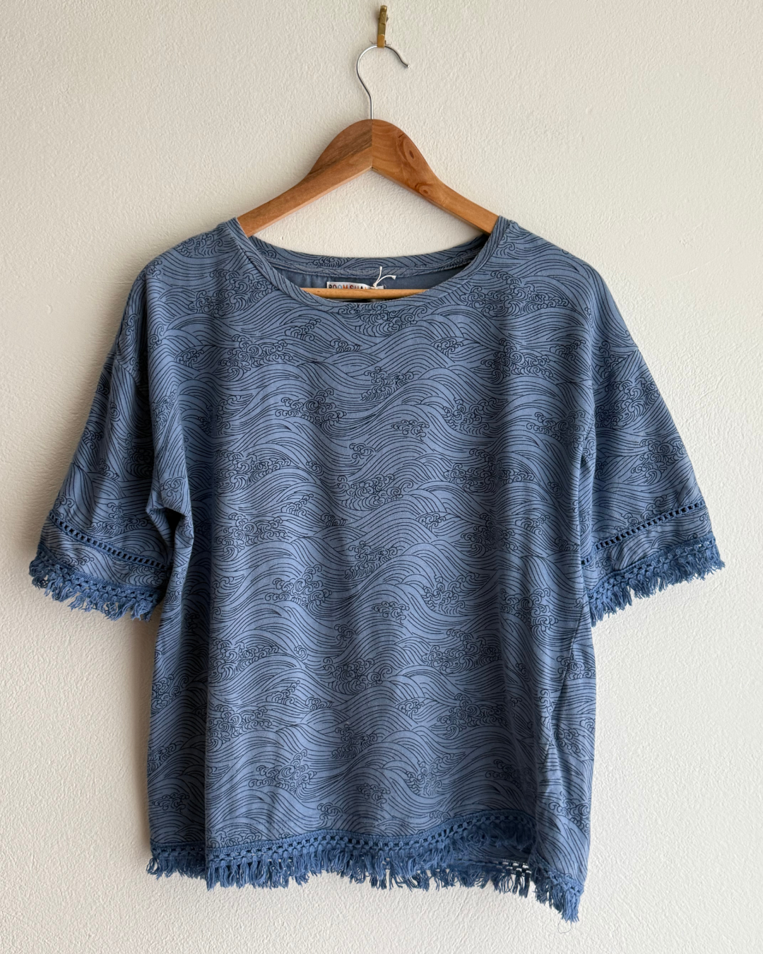Boom Shankar Wave Tassel T-Shirt