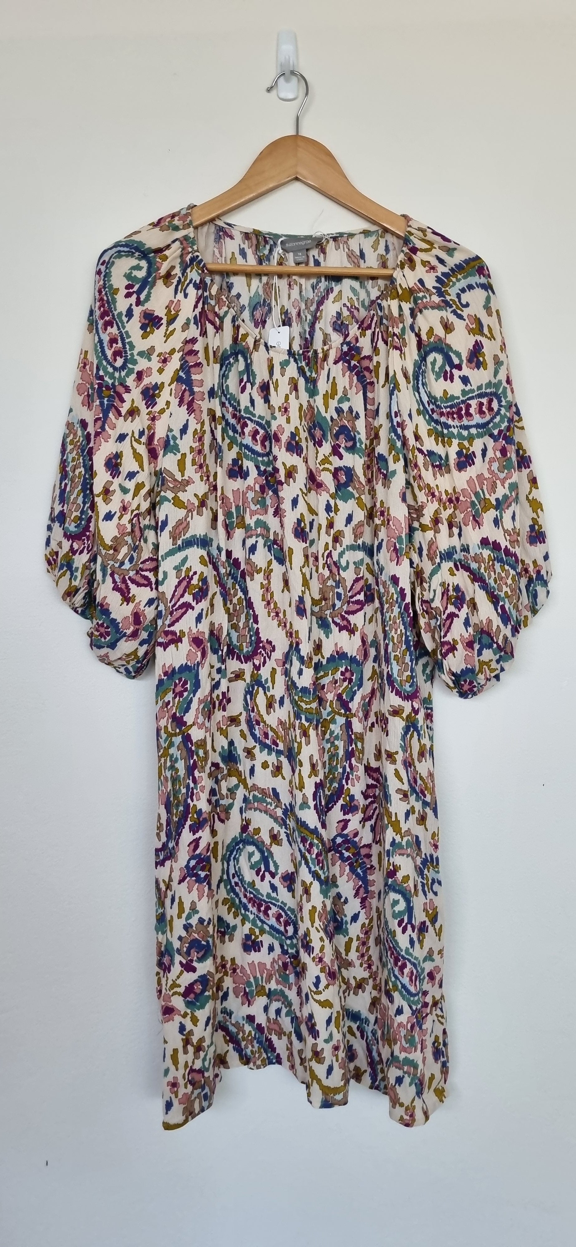 Suzanne Grae Watercolour Shift Dress