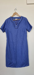 W Lane Linen Shirt Dress