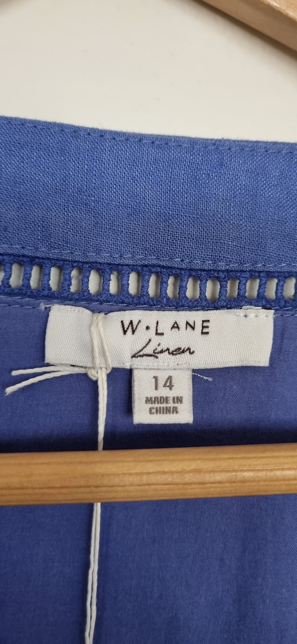 W Lane Linen Shirt Dress