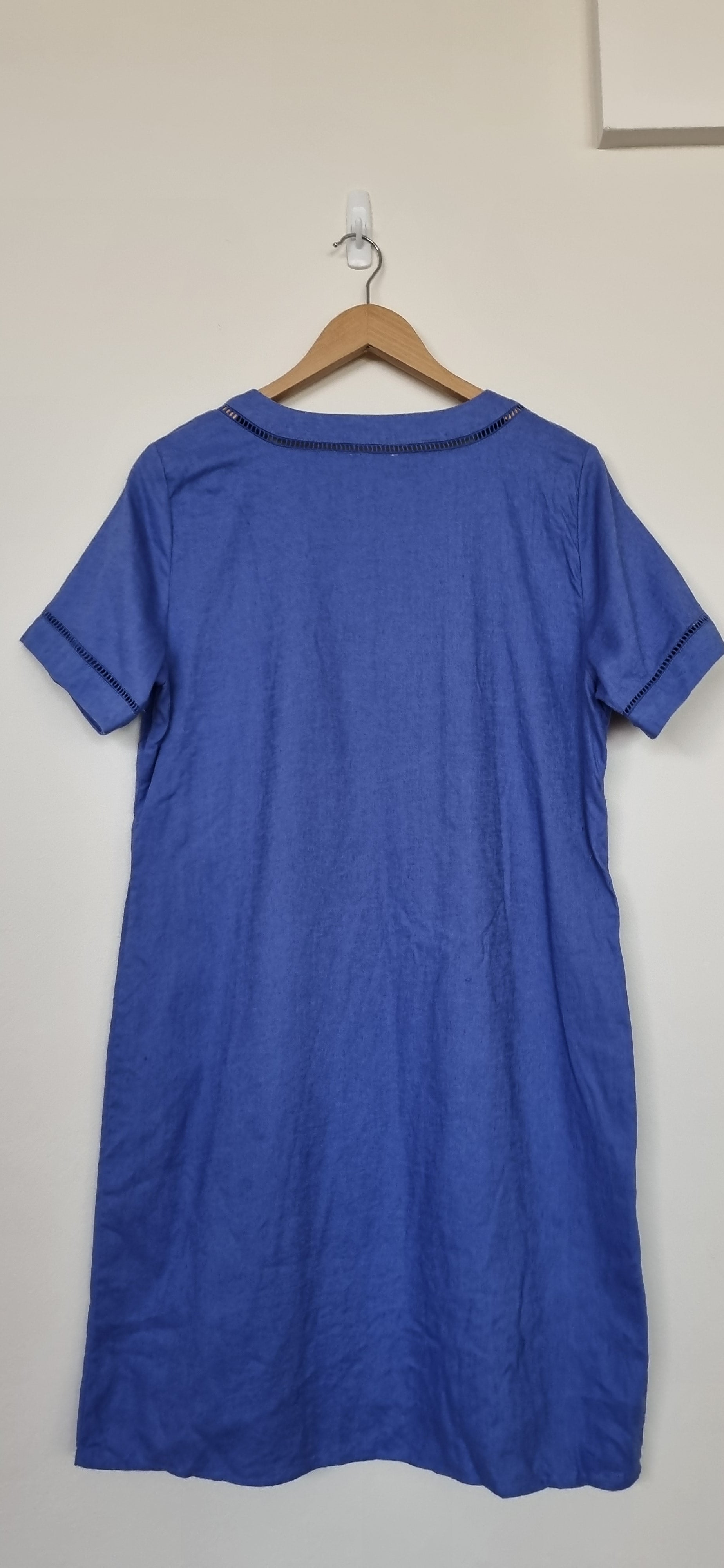 W Lane Linen Shirt Dress