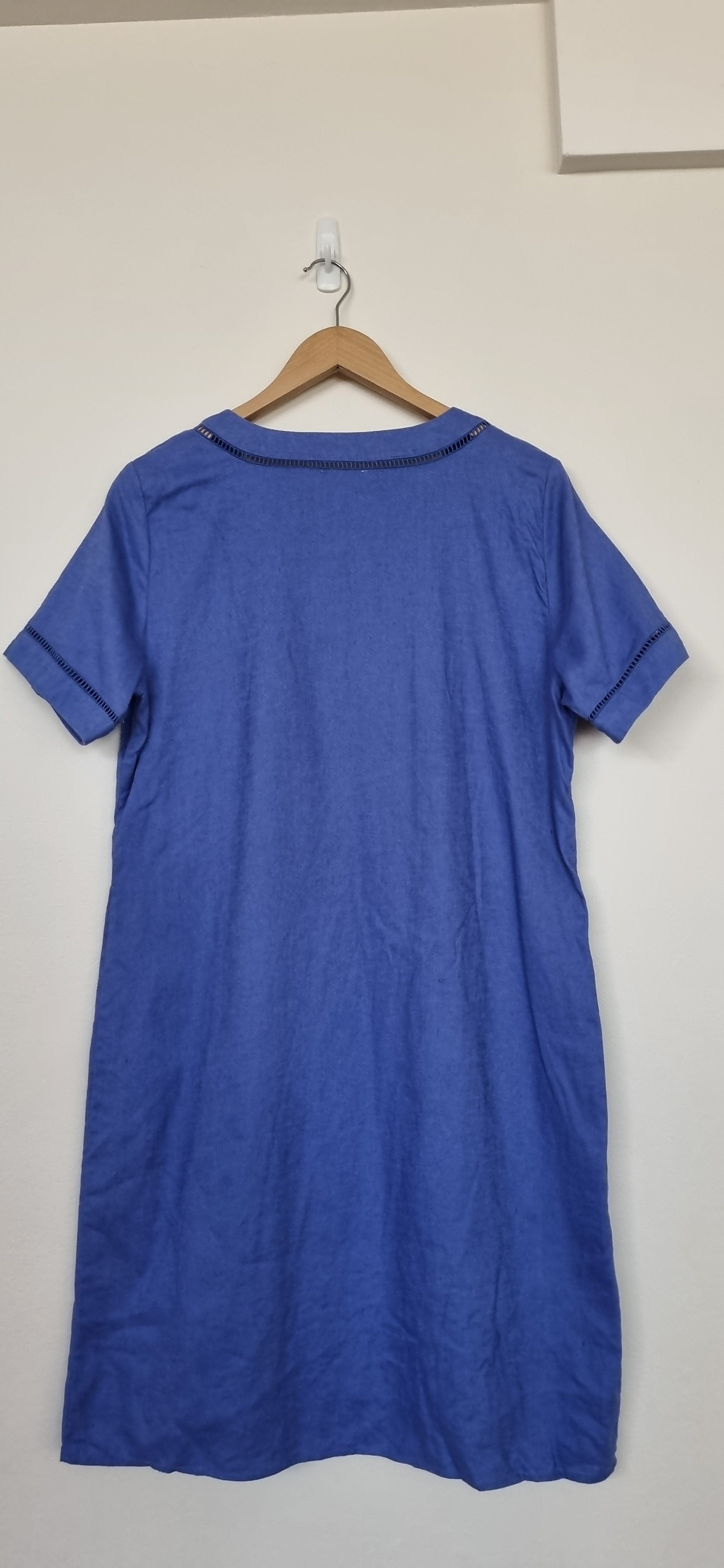 W Lane Linen Shirt Dress