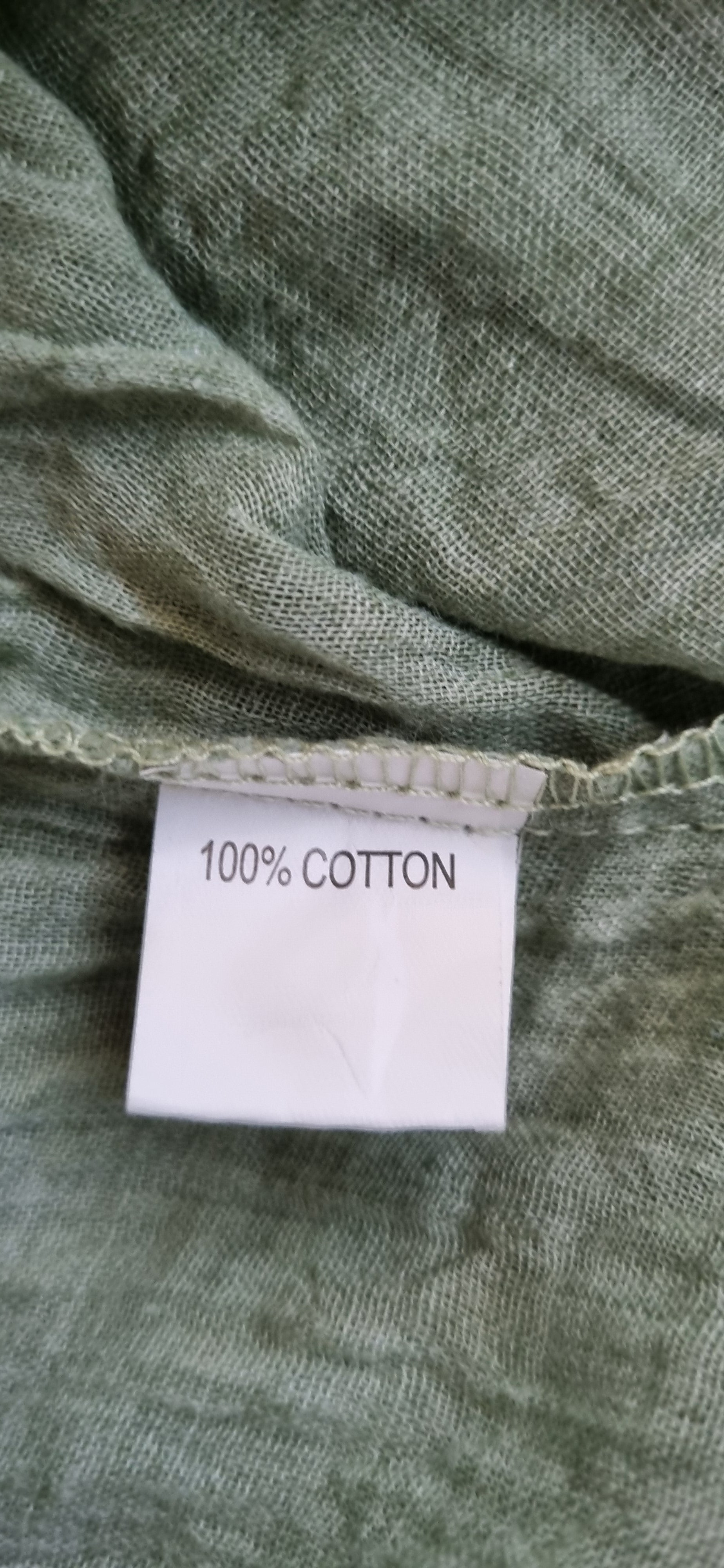 Indigo Designs Sage Cotton Blouse