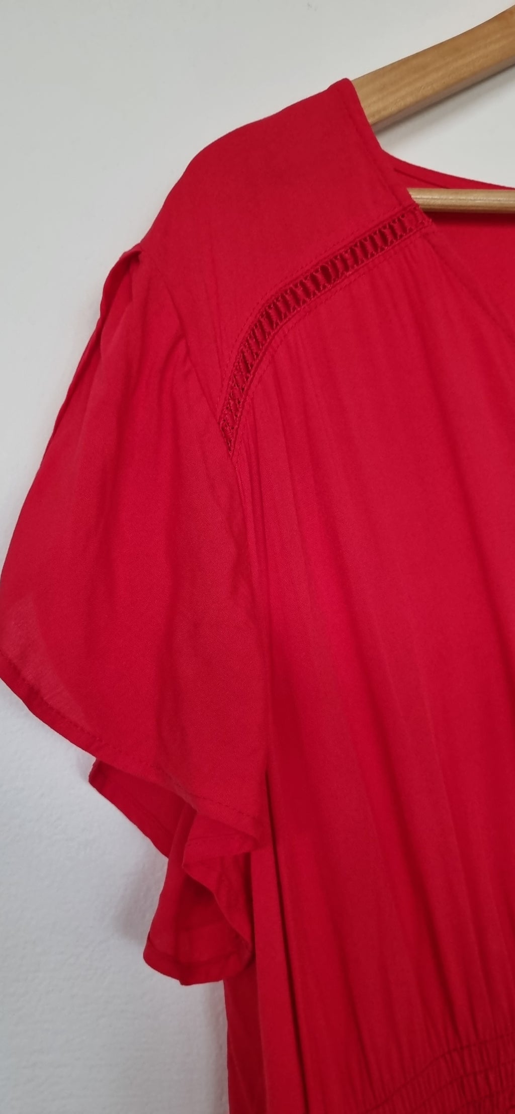 Caroline Morgan Red Maxi Dress