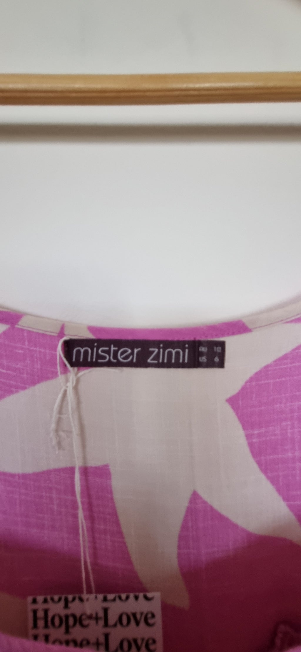 Mister Zimi Pink Floral Print Dress