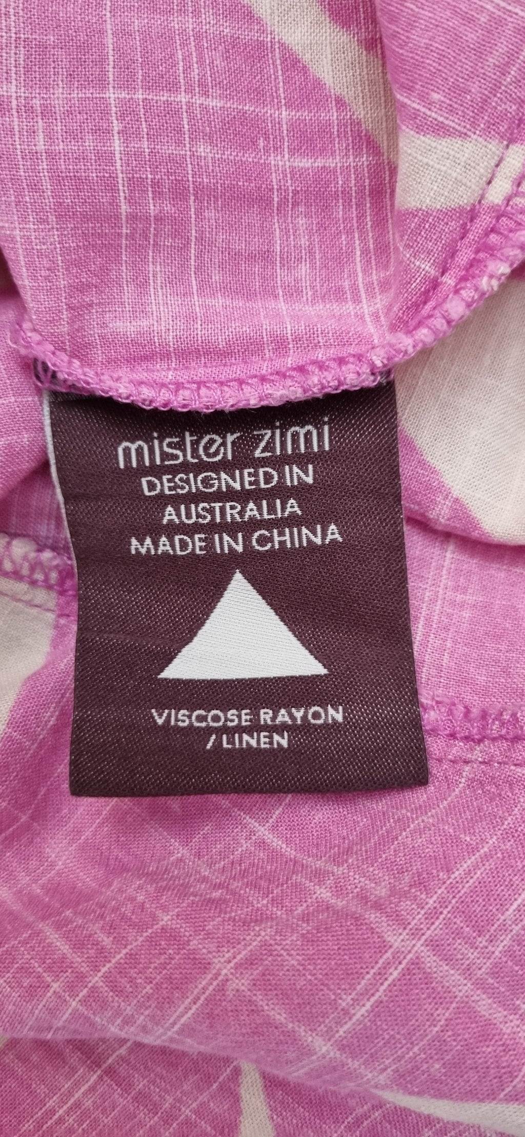 Mister Zimi Pink Floral Print Dress