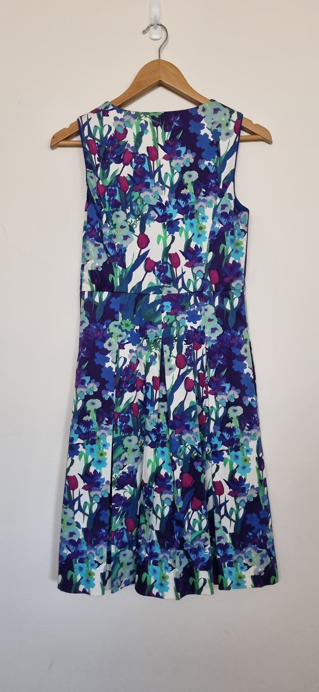 Basque Floral Watercolour Dress
