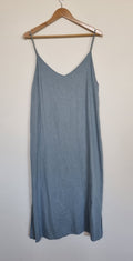 Ghanda Light Blue Shift Dress