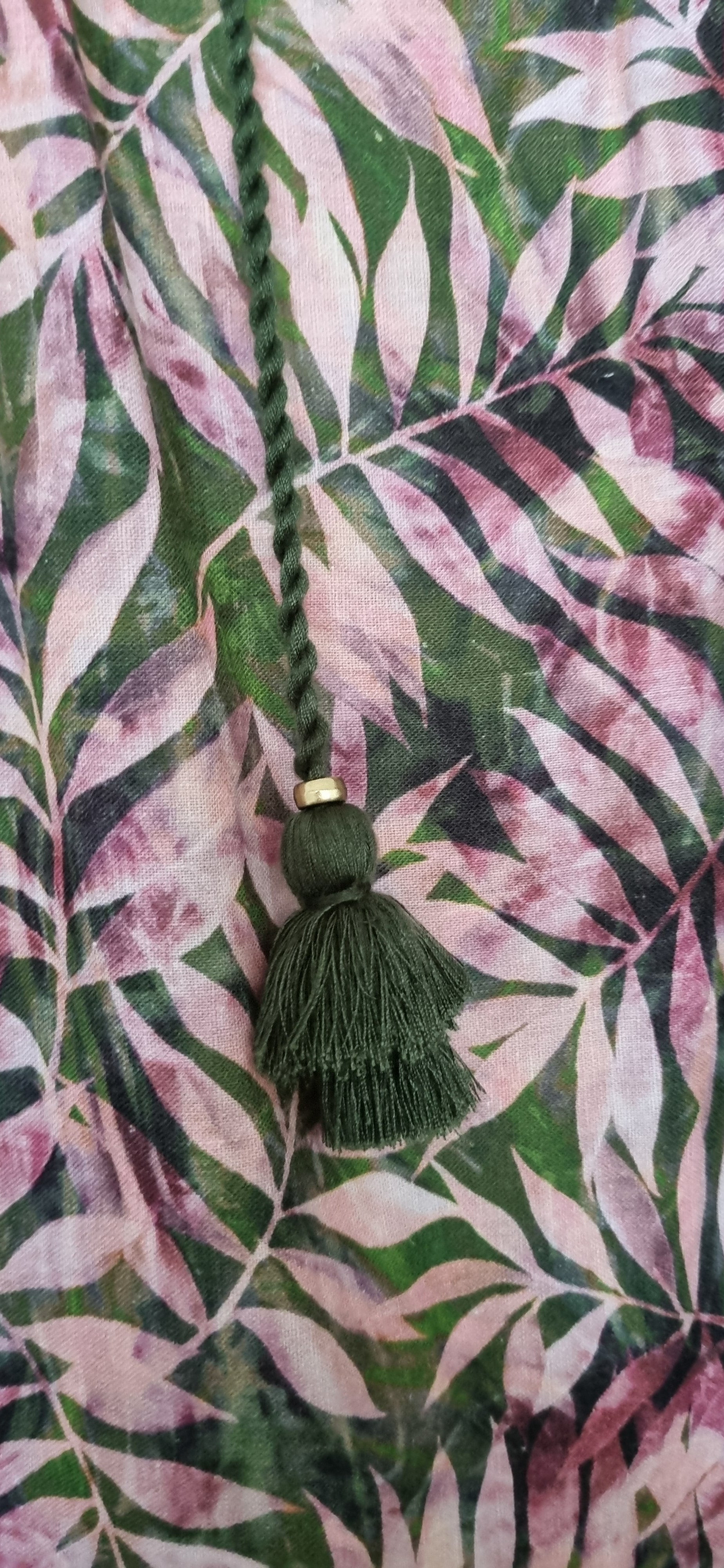 Sussan Floral Linen-Blend Maxi Sleeveless Dress