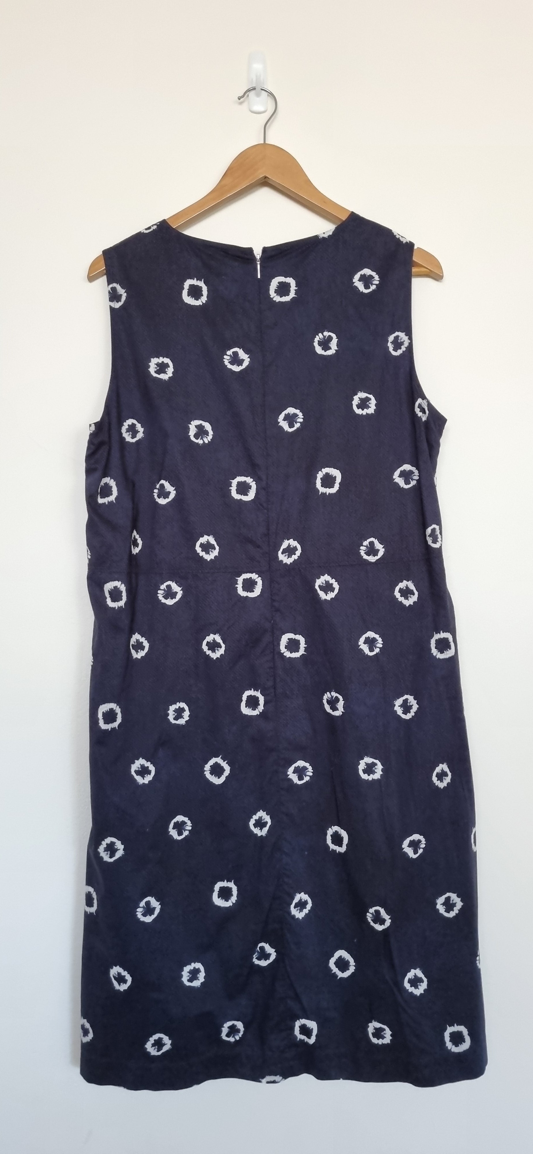 Trenery Abstract Print Navy Shift Dress