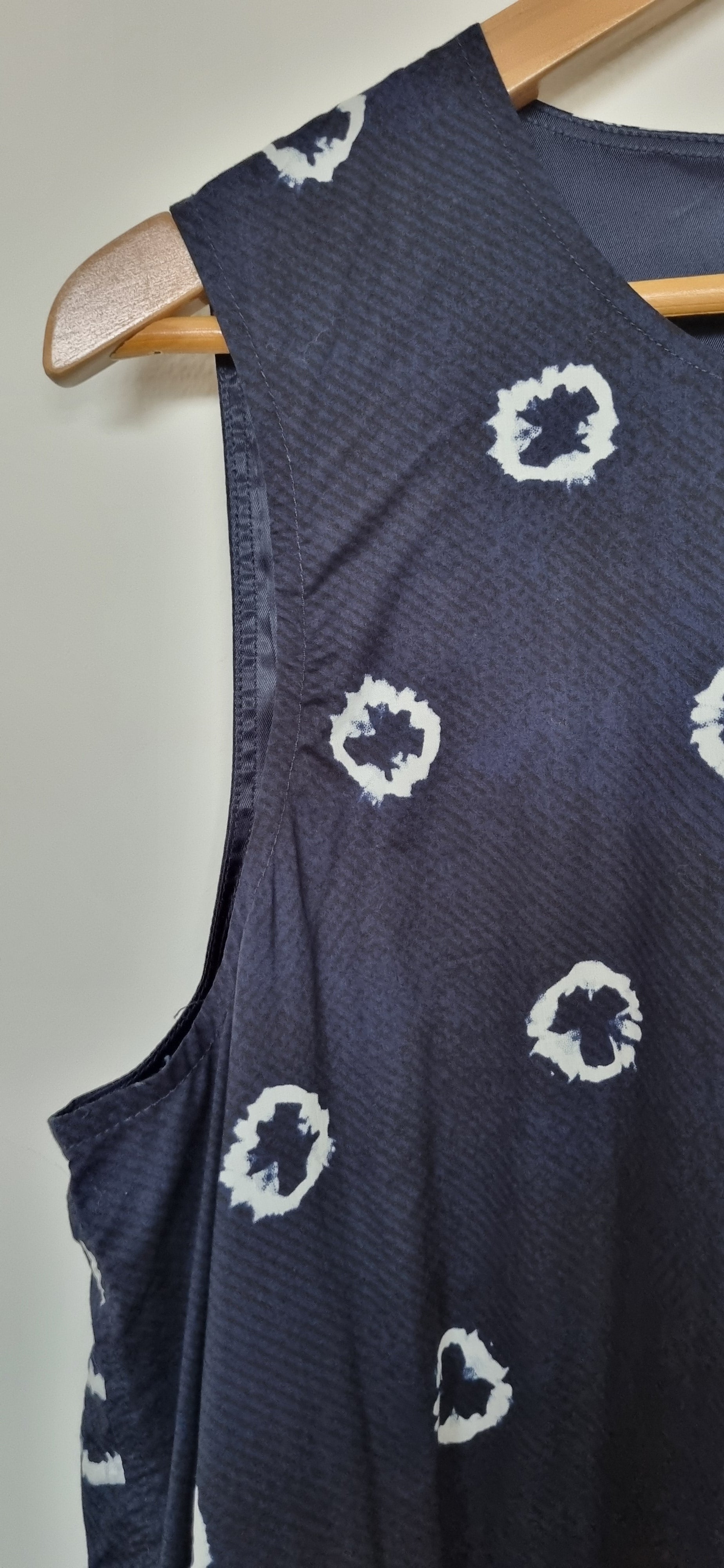 Trenery Abstract Print Navy Shift Dress