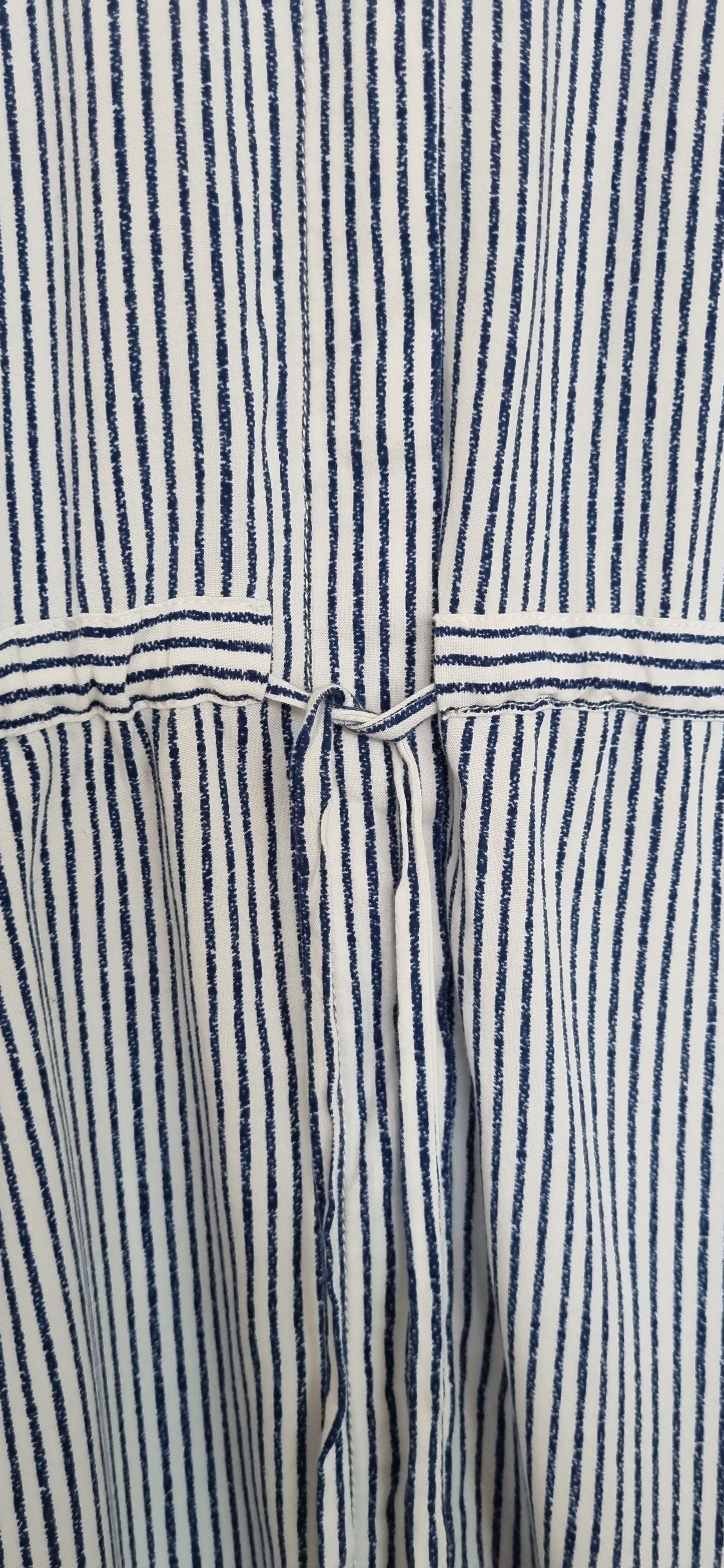 Witchery Navy & White Shirt Dress
