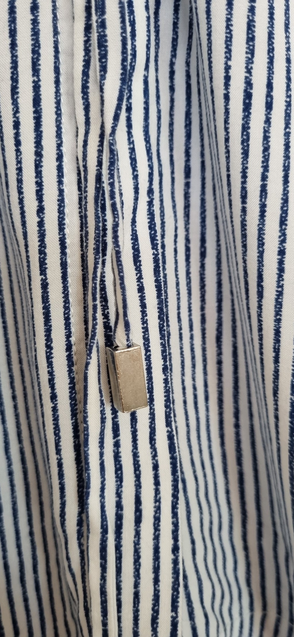Witchery Navy & White Shirt Dress