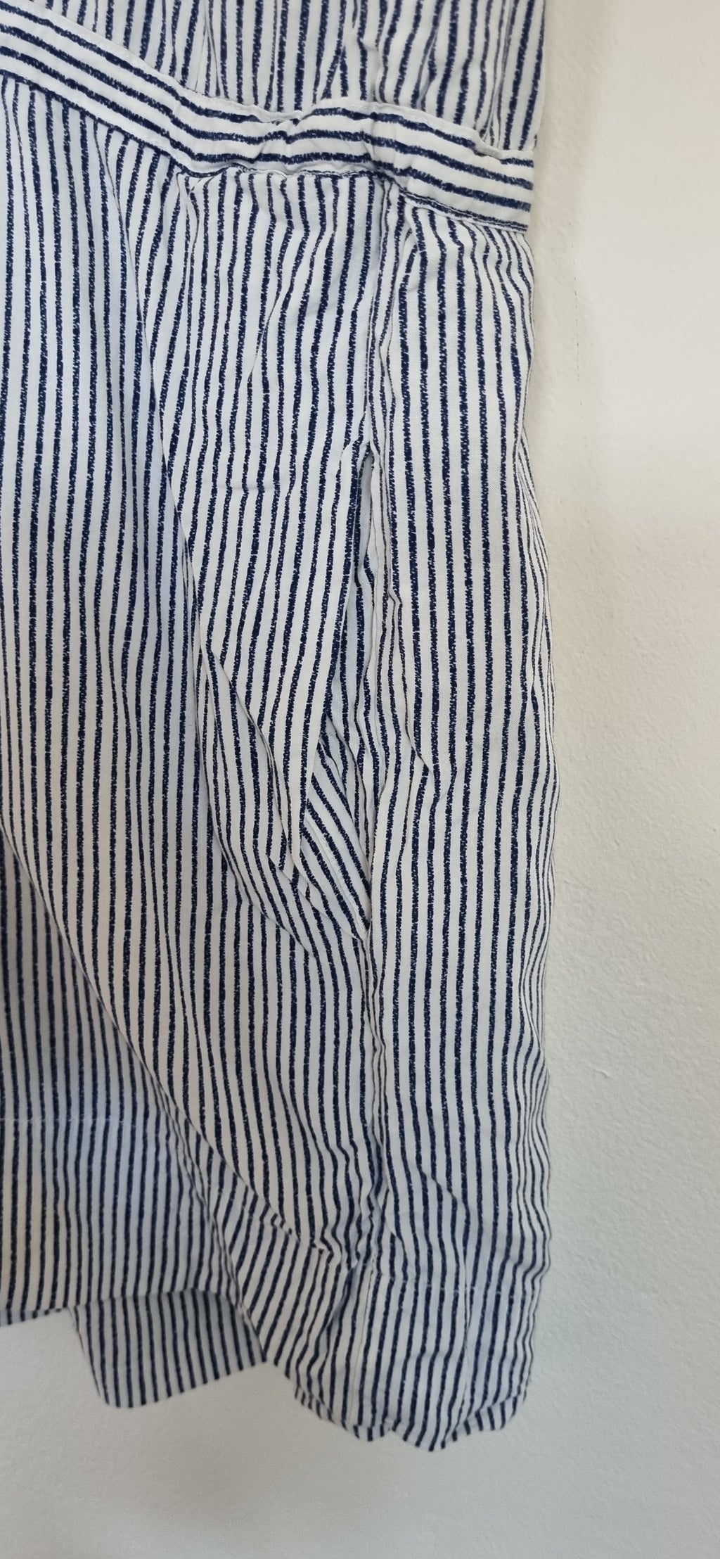 Witchery Navy & White Shirt Dress