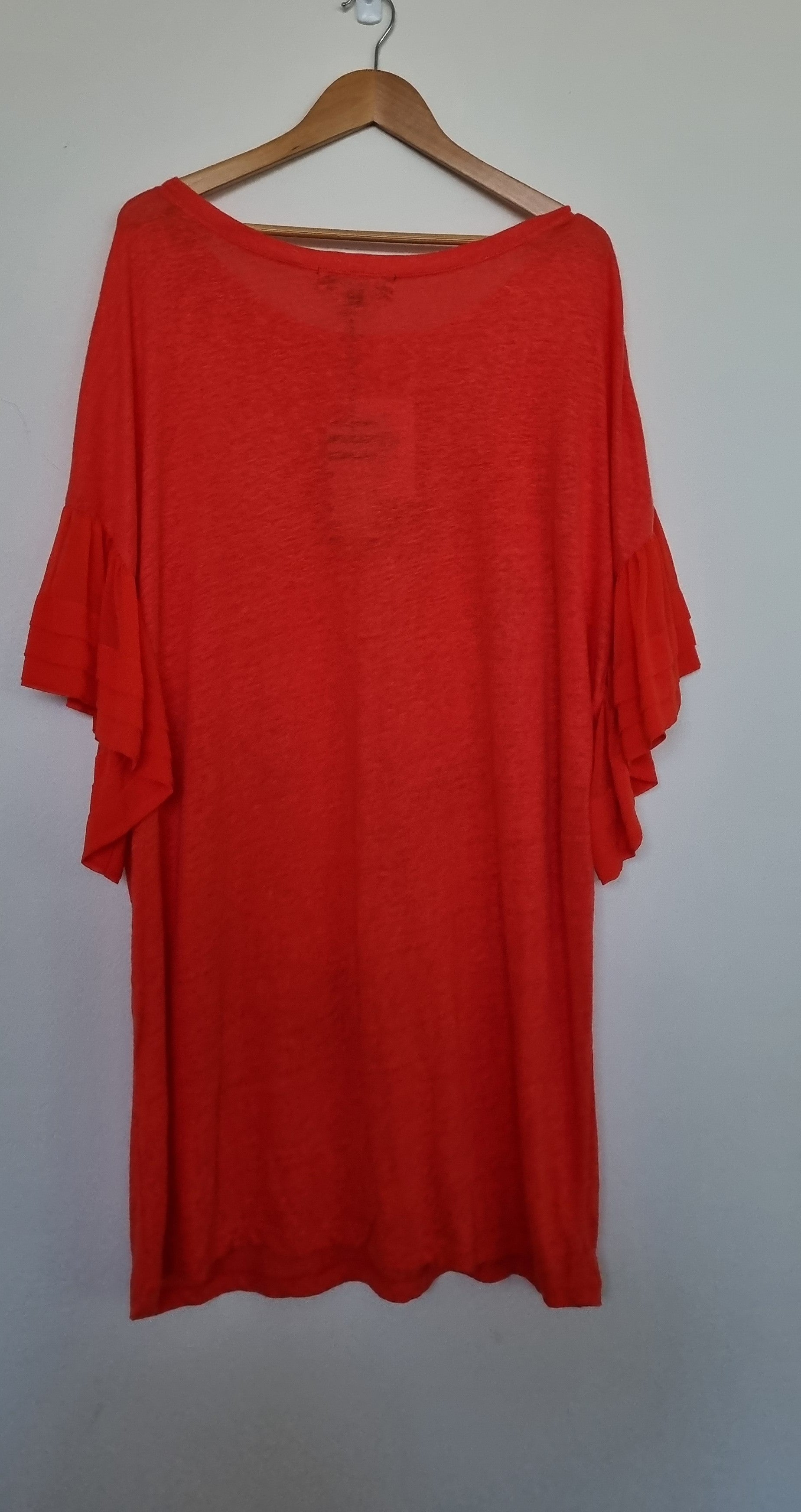Curate Linen Floral T-Shirt Dress