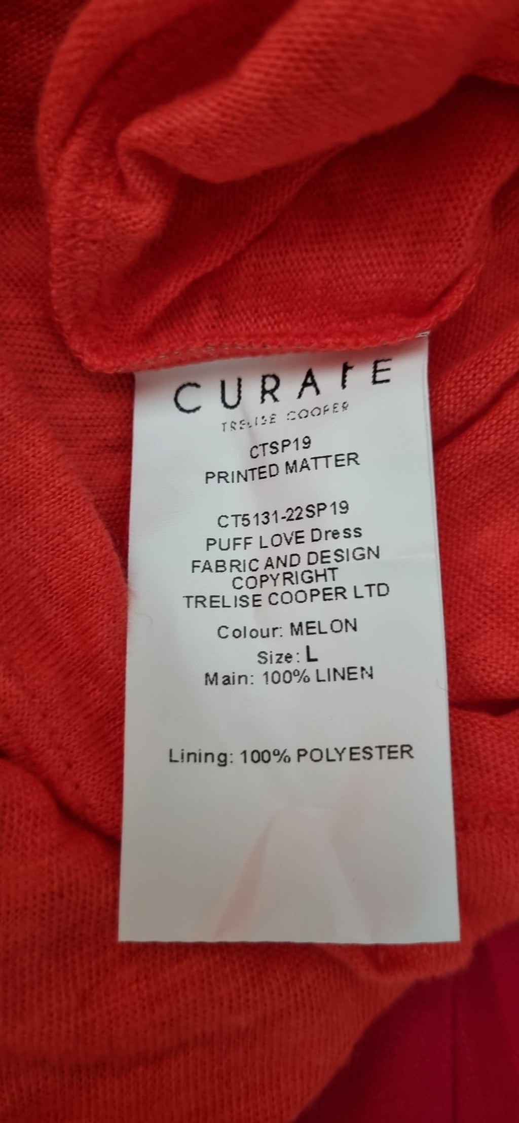 Curate Linen Floral T-Shirt Dress