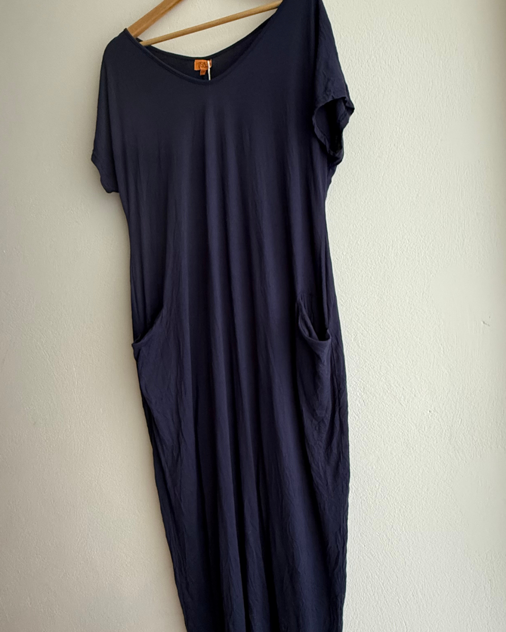 Oslo Crinkle Cotton Travel Maxi Dress
