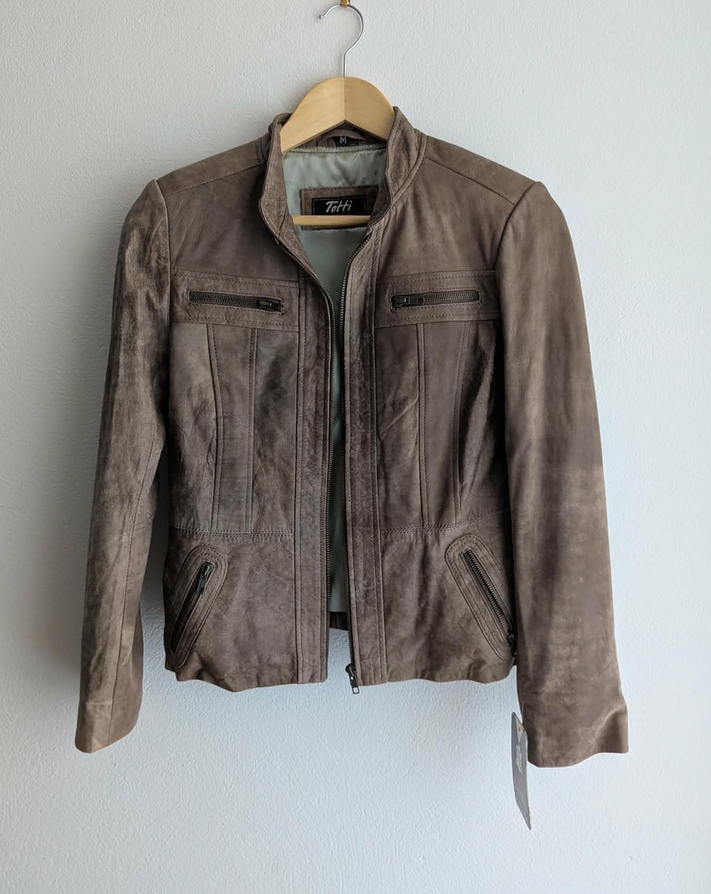 Totti Suede Leather Jacket