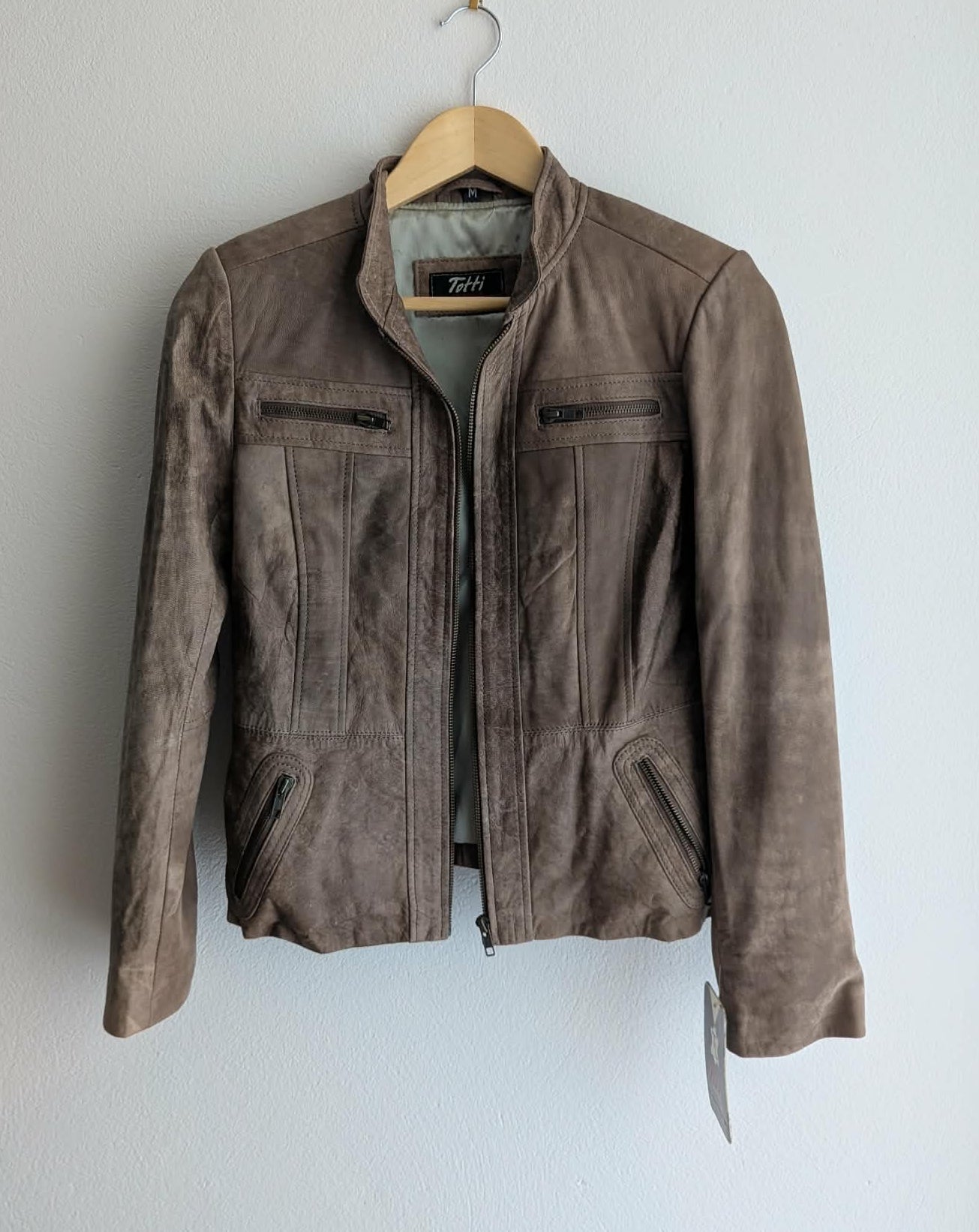 Totti Suede Leather Jacket