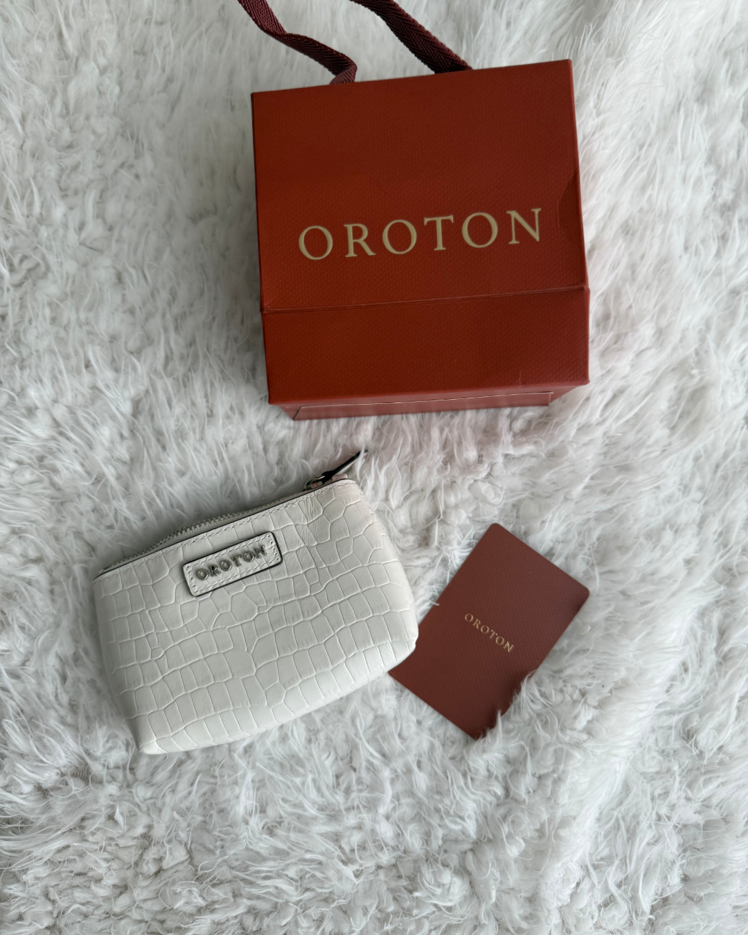 Oroton Zippered Pouch