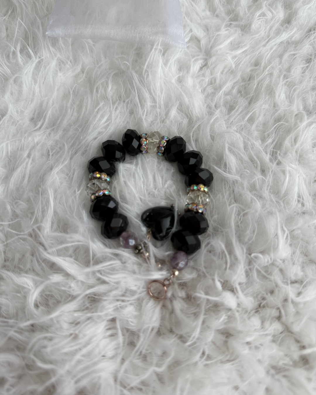 Black Heart Bracelet