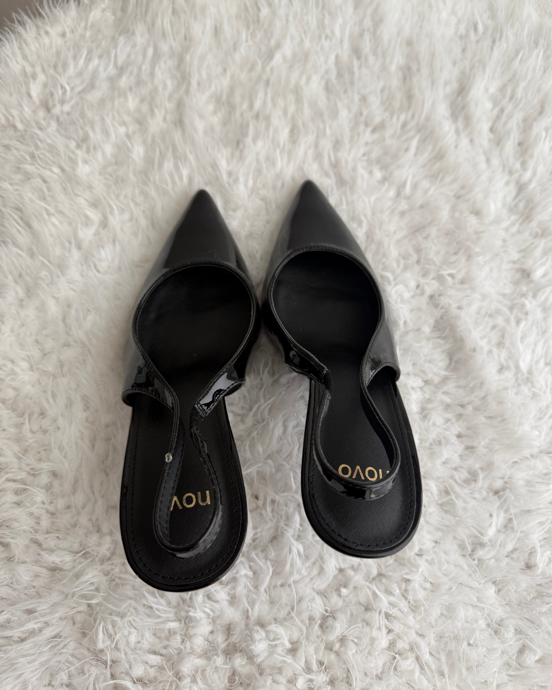 Novo Black Heels