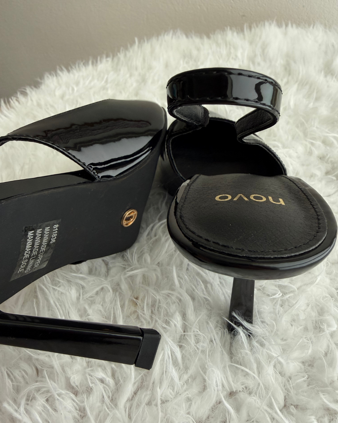 Novo Black Heels