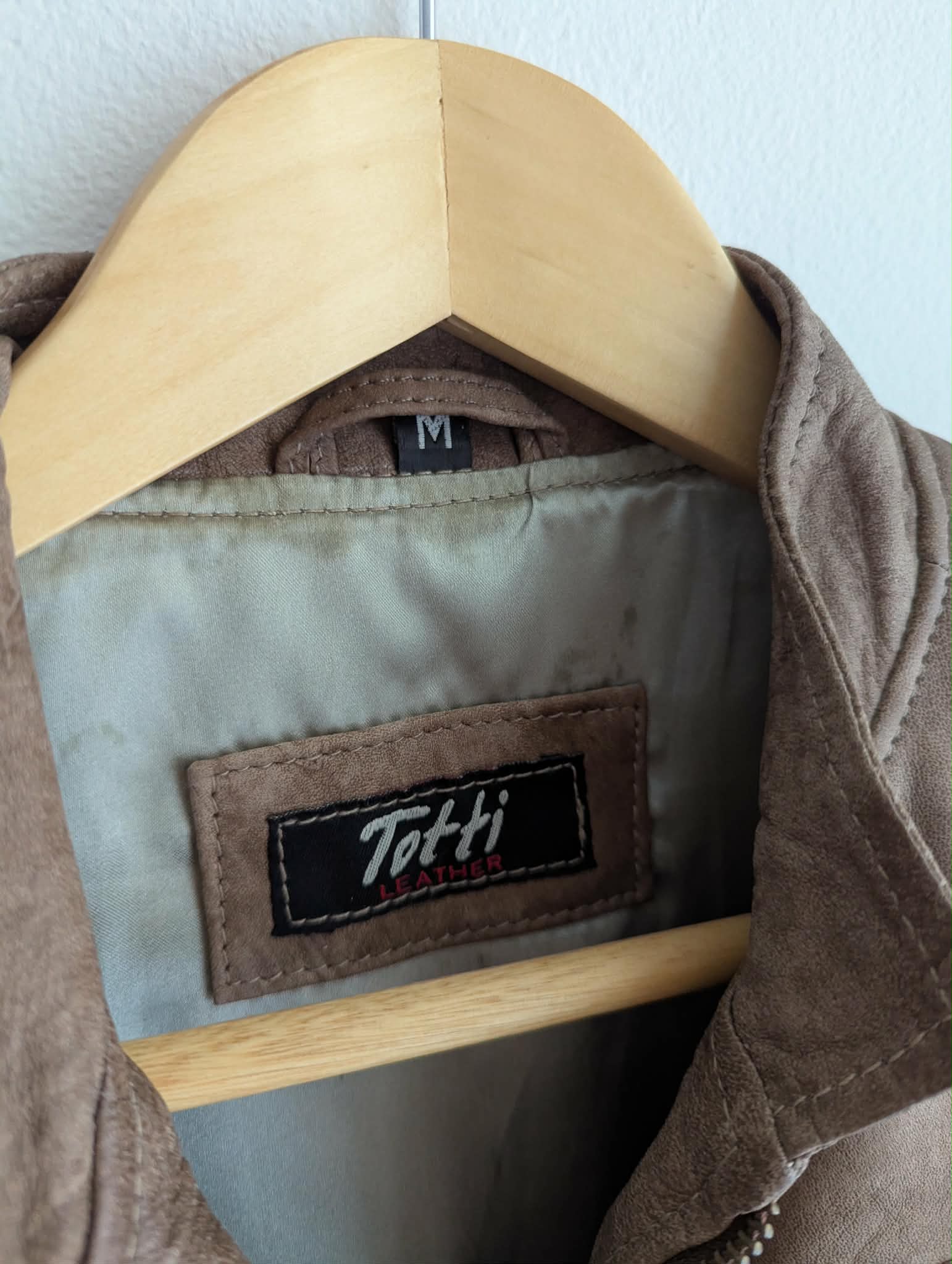 Totti Suede Leather Jacket