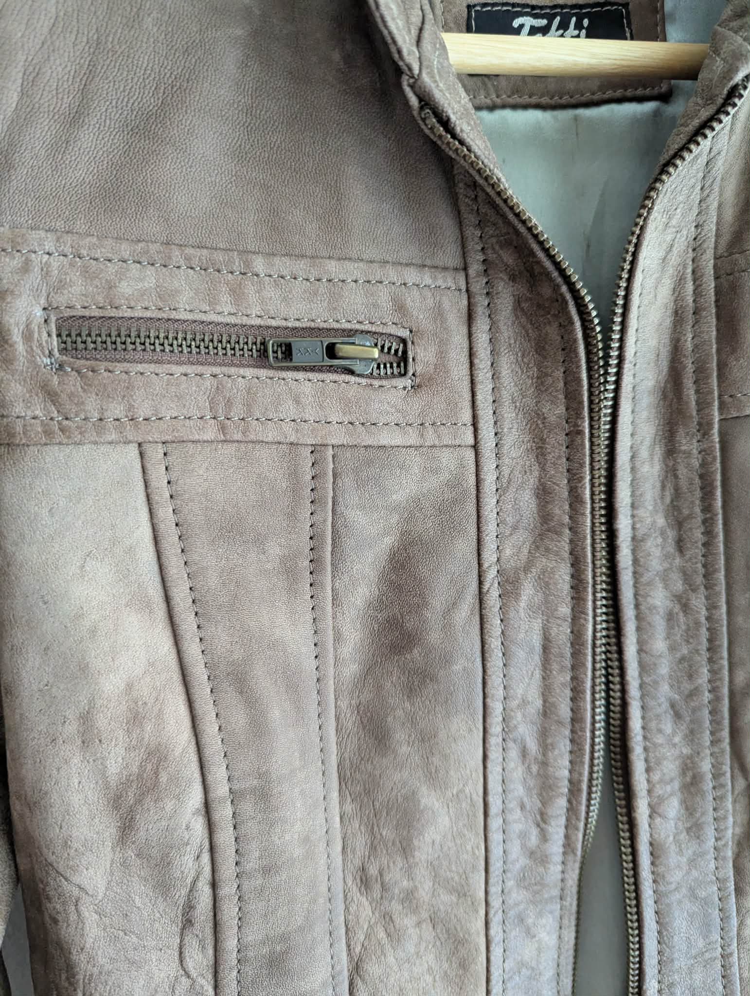 Totti Suede Leather Jacket
