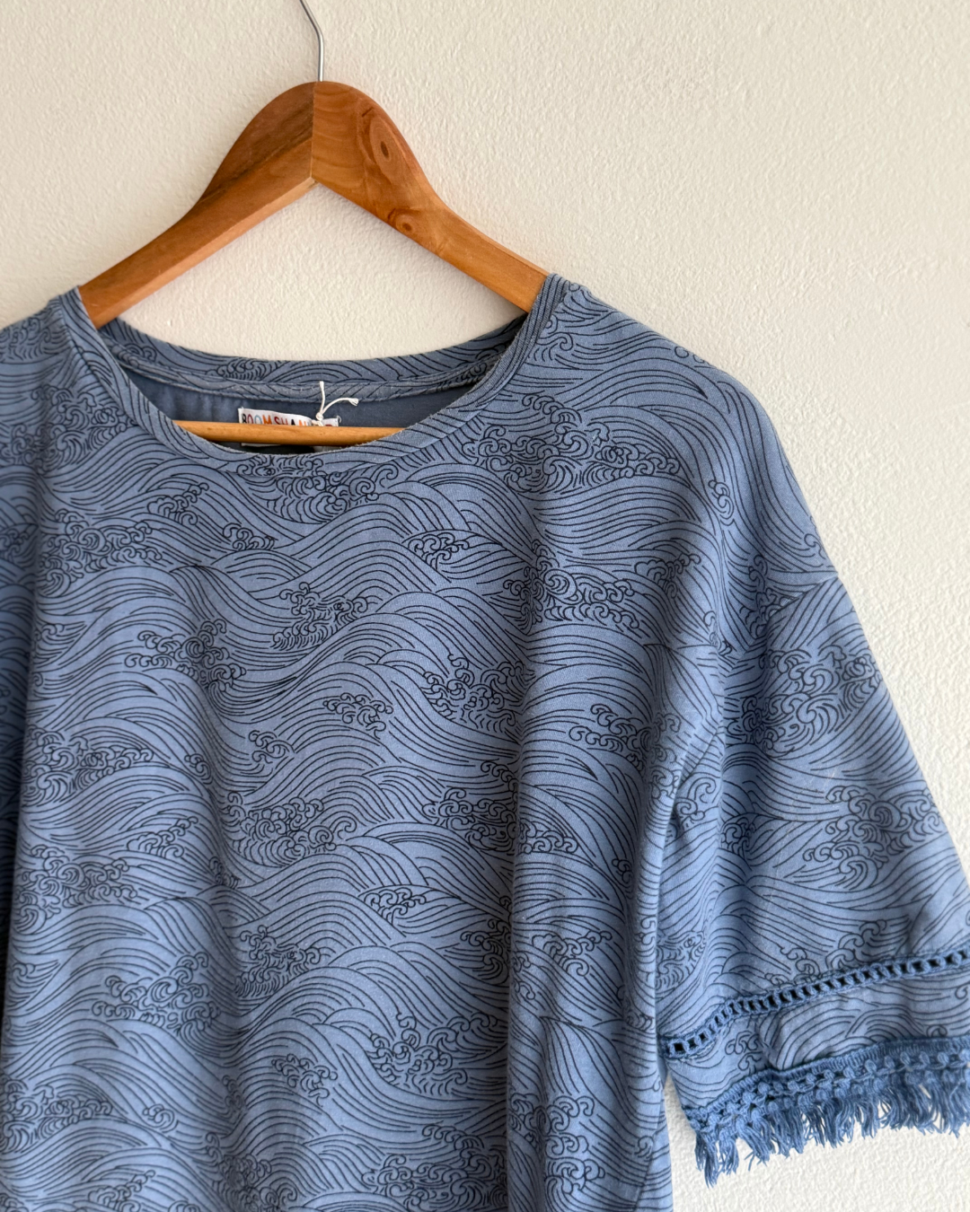 Boom Shankar Wave Tassel T-Shirt