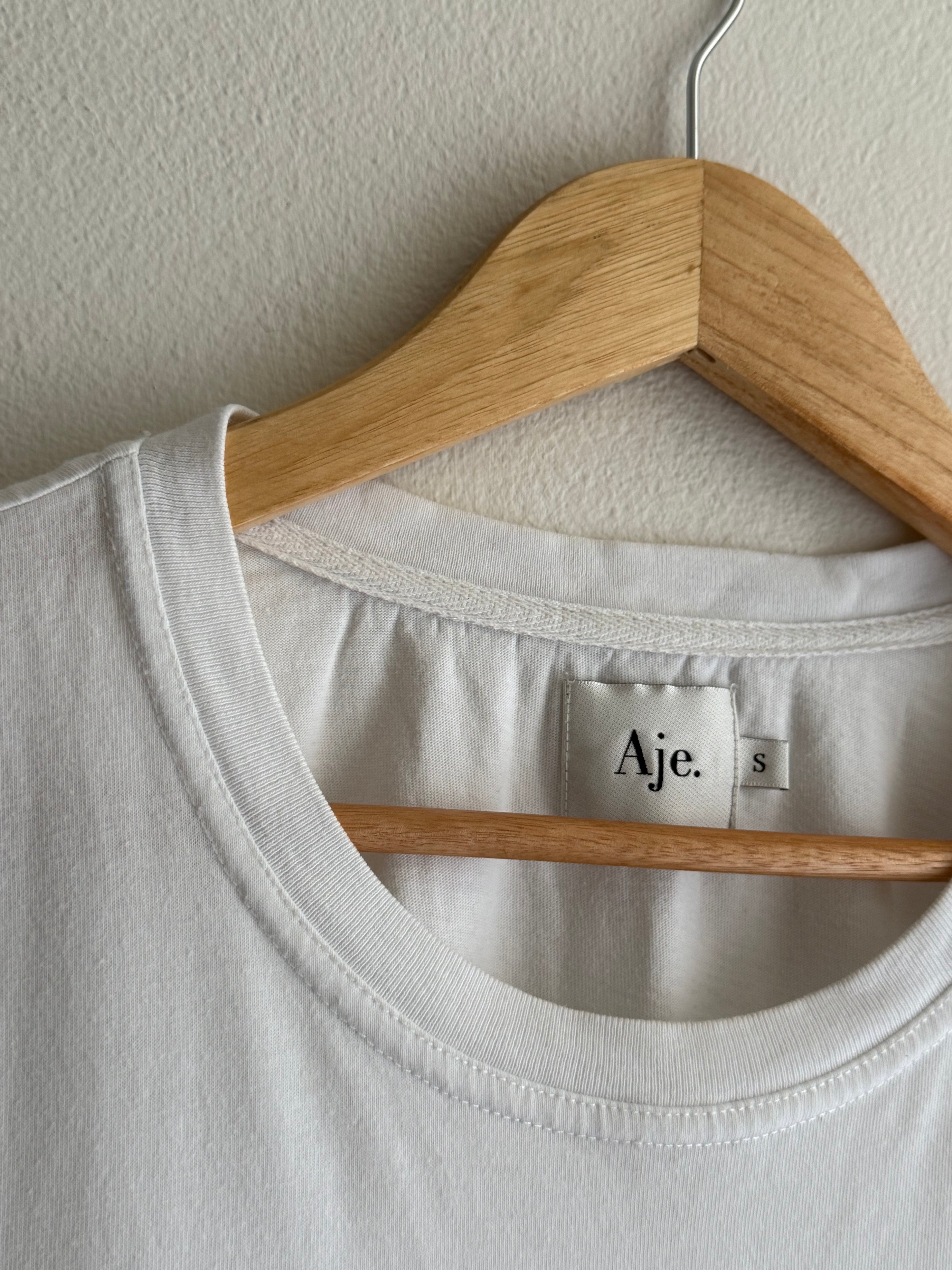Aje White T-Shirt