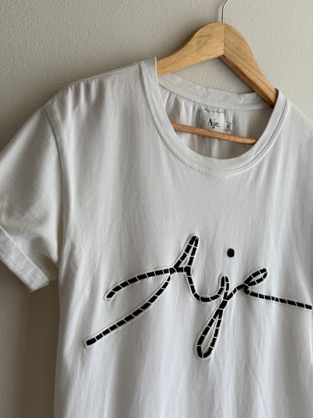 Aje White T-Shirt