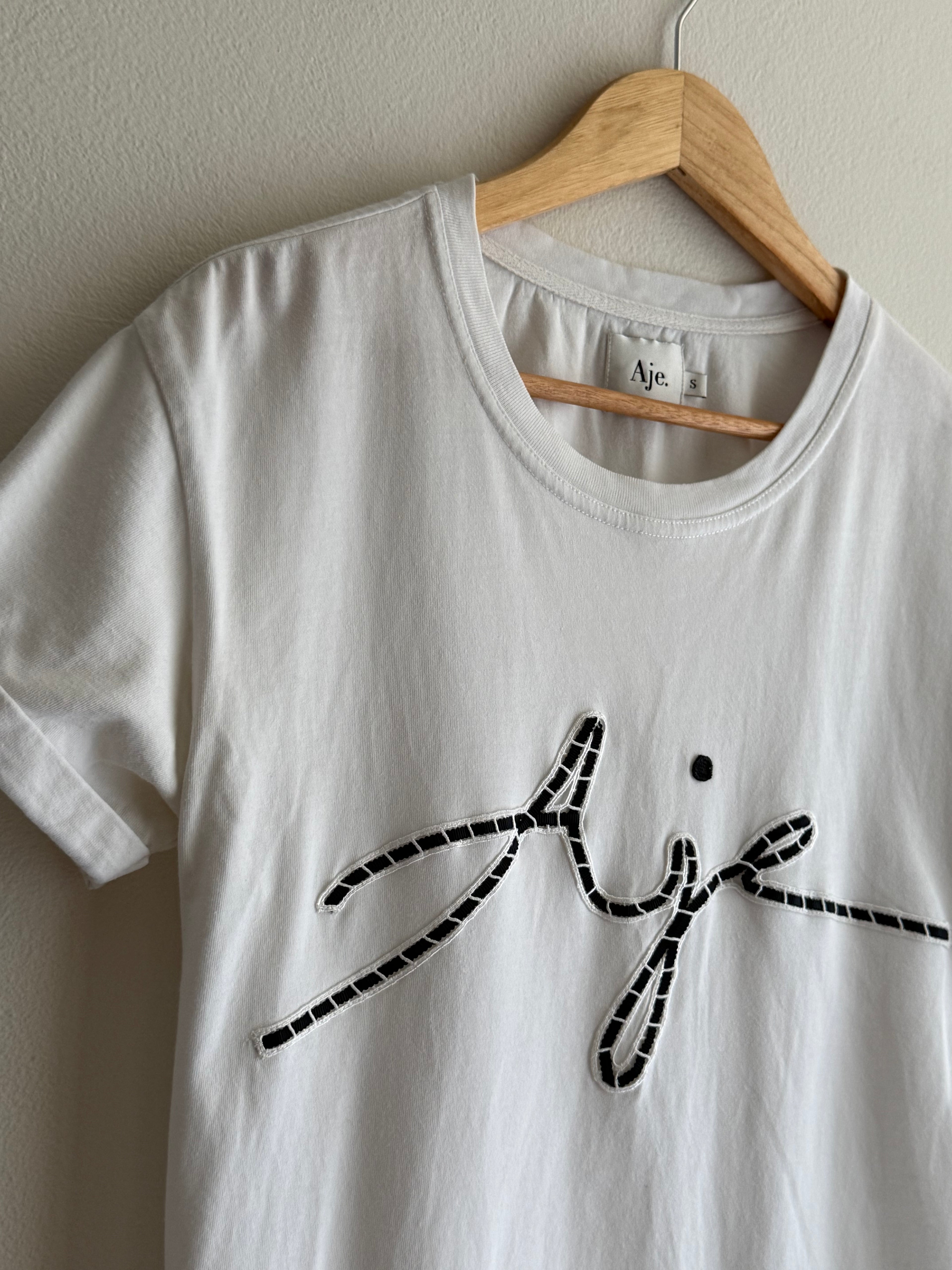Aje White T-Shirt