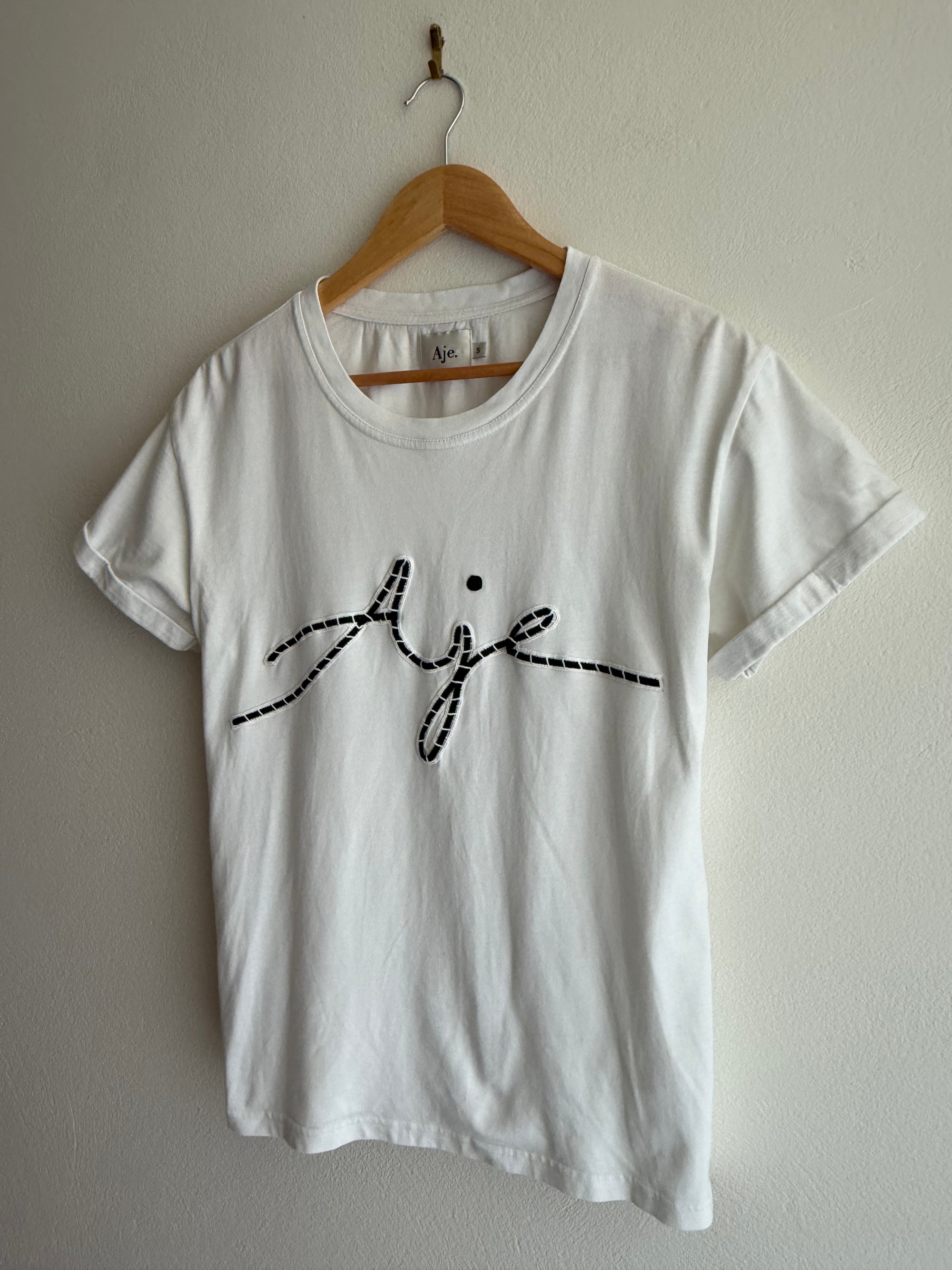 Aje White T-Shirt