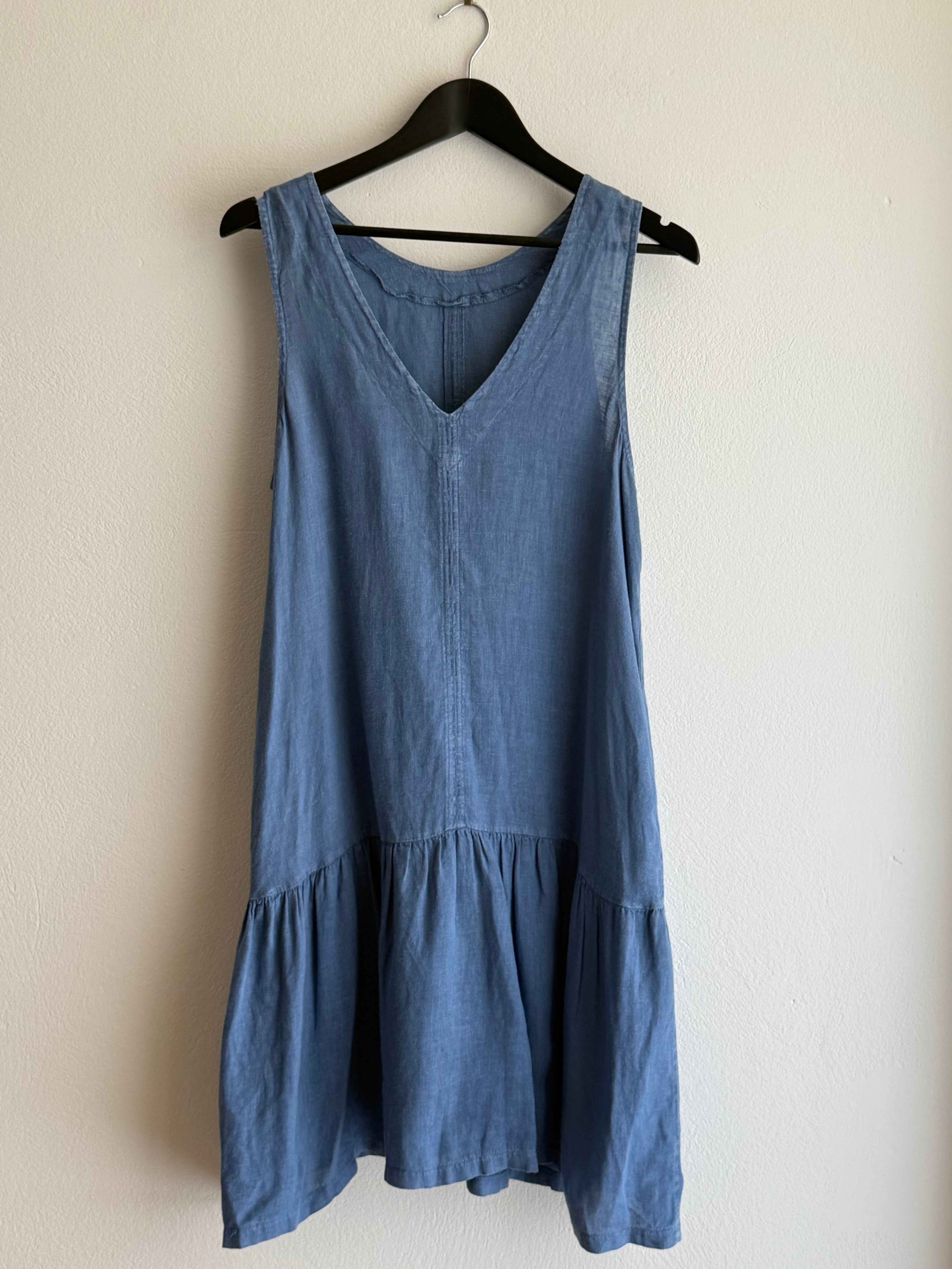 Genison Style Italy Reversible Denim Dress