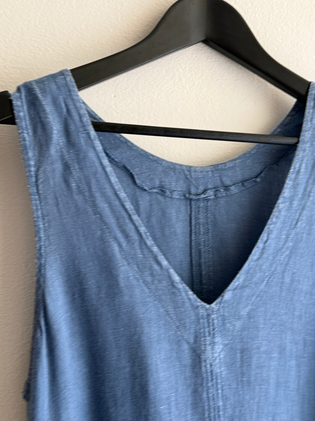 Genison Style Italy Reversible Denim Dress