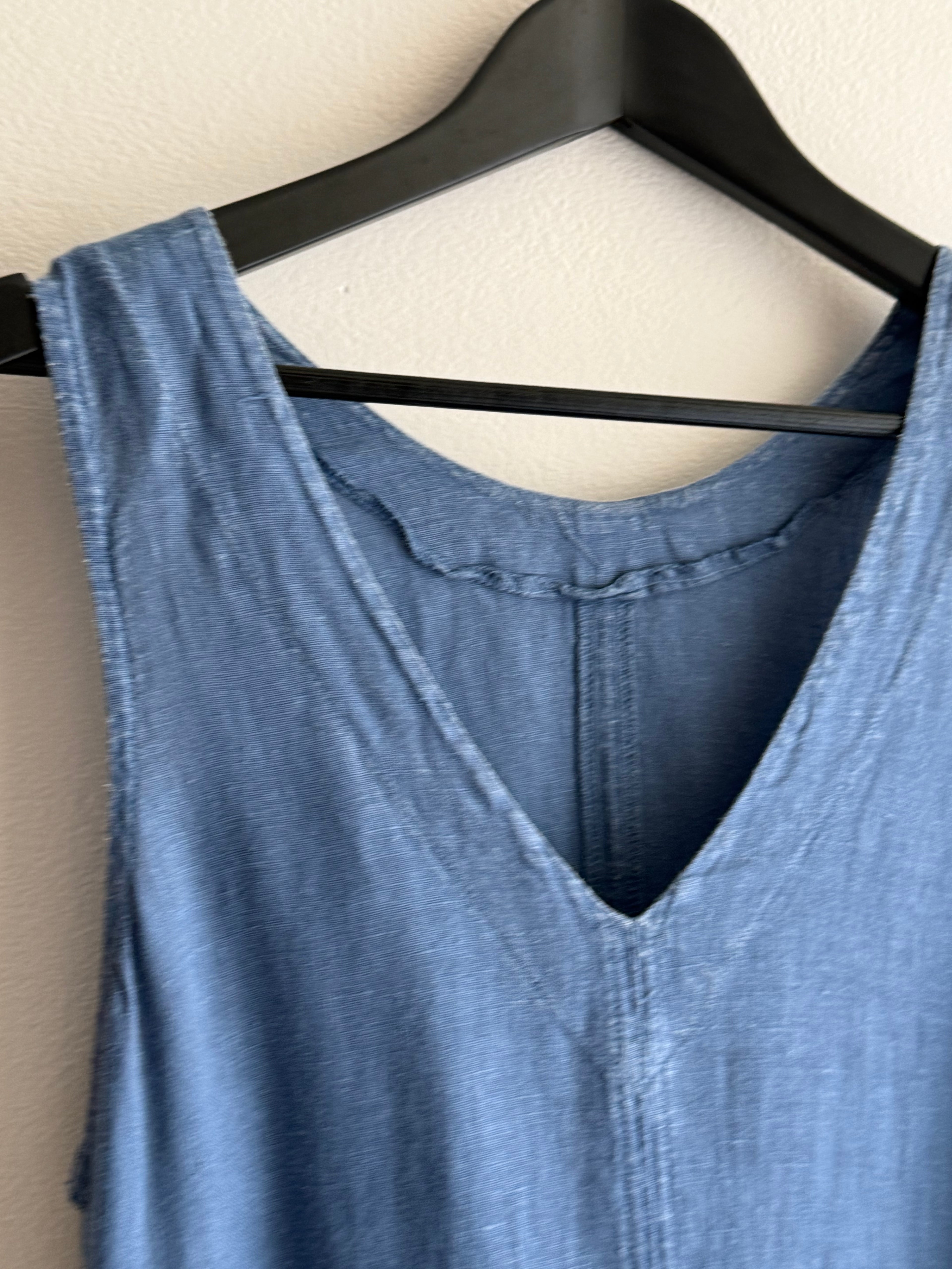 Genison Style Italy Reversible Denim Dress