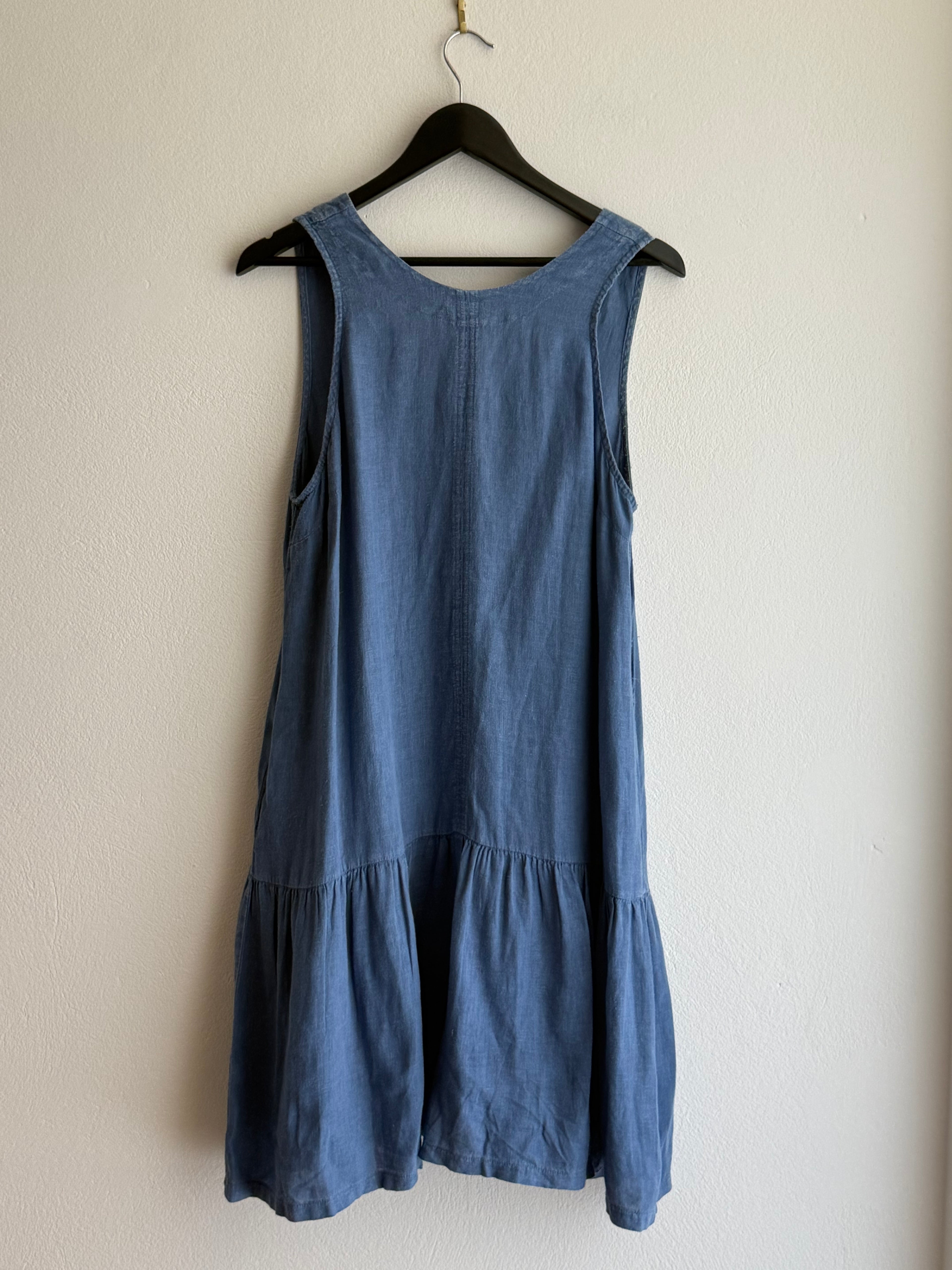 Genison Style Italy Reversible Denim Dress