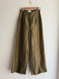 Aje Khaki Tailored Trousers