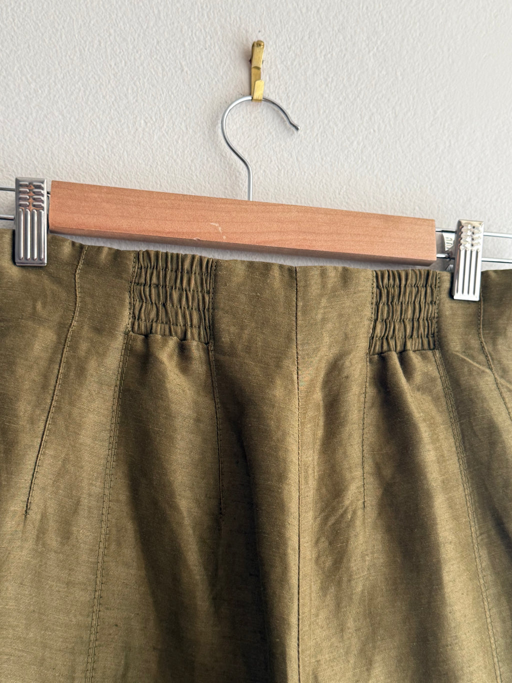 Aje Khaki Tailored Trousers