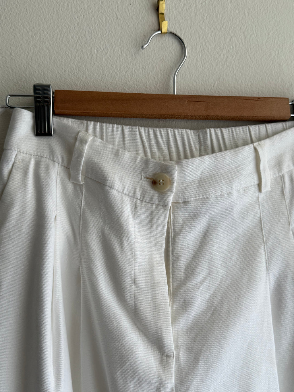 David Lawrence Linen-Blend Trousers