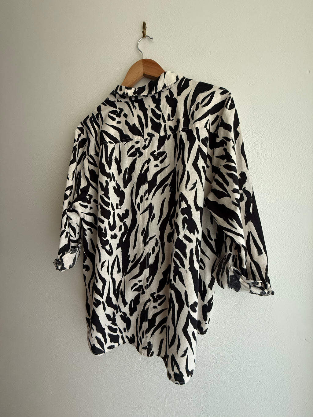 Sussan Animal Print Button-up Shirt