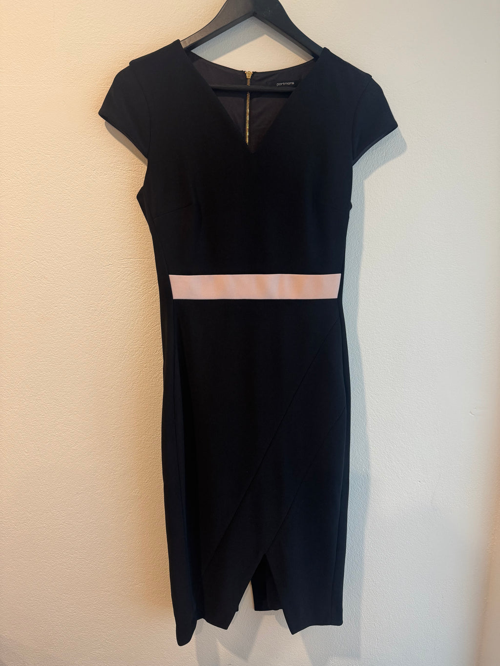 Portmans Contrast Crepe Dress