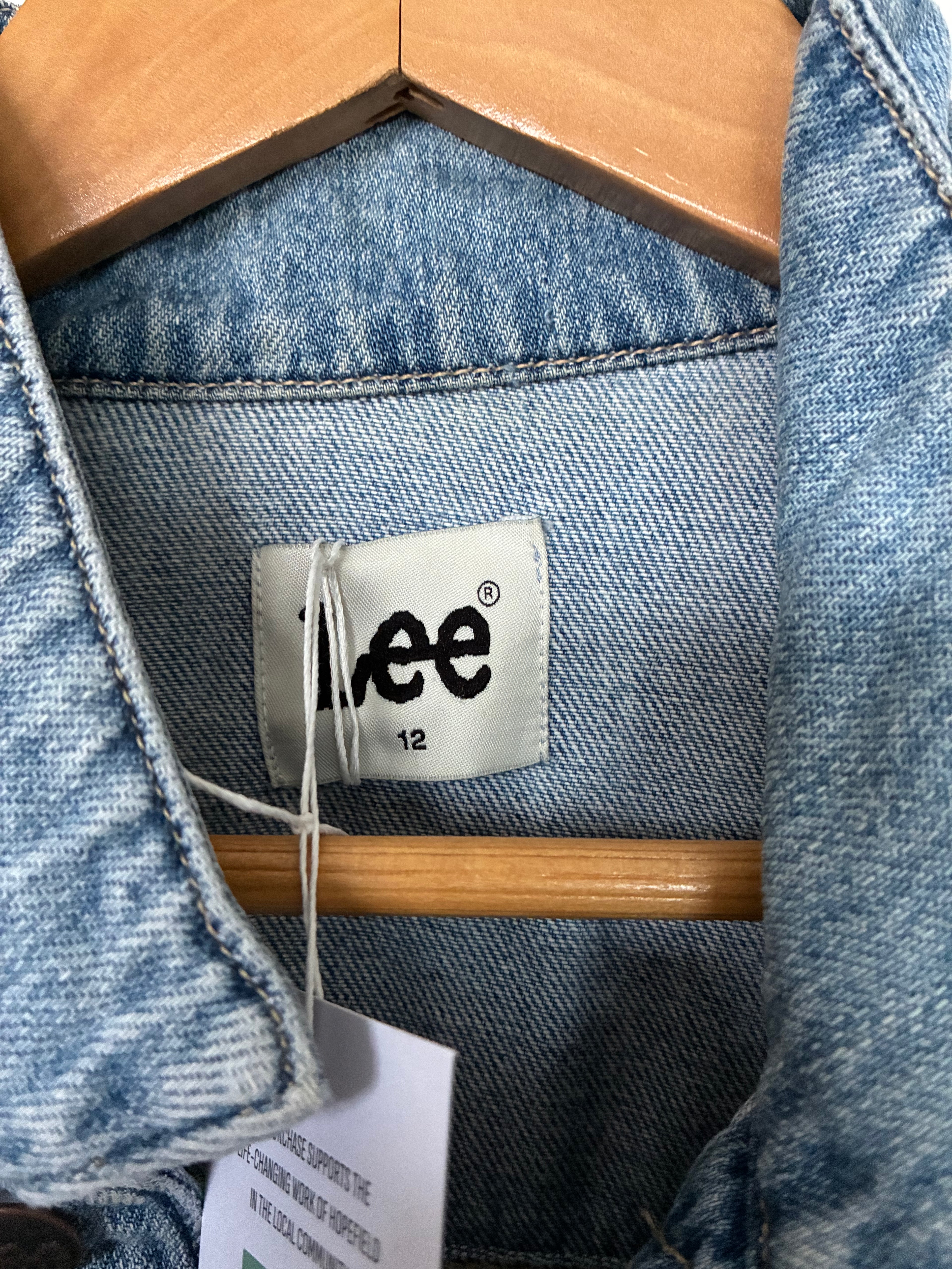 Lee Light Wash Demin Jacket