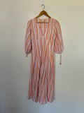 Kivari Stripe Cotton Maxi Dress