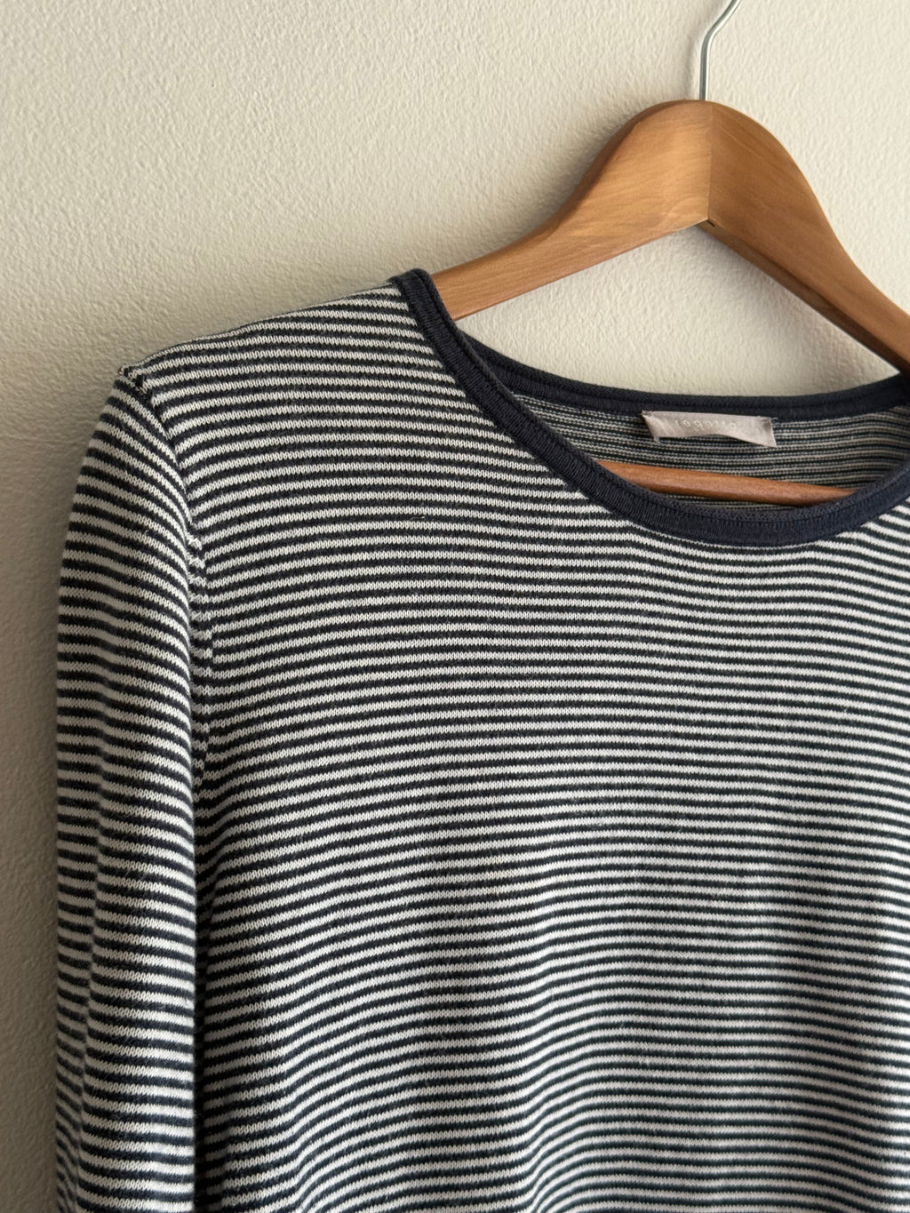 Regatta Navy & White Stripe Knit Jumper