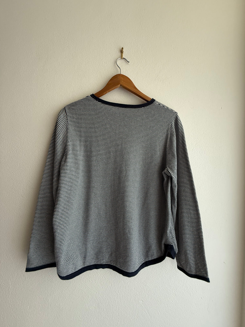 Regatta Navy & White Stripe Knit Jumper
