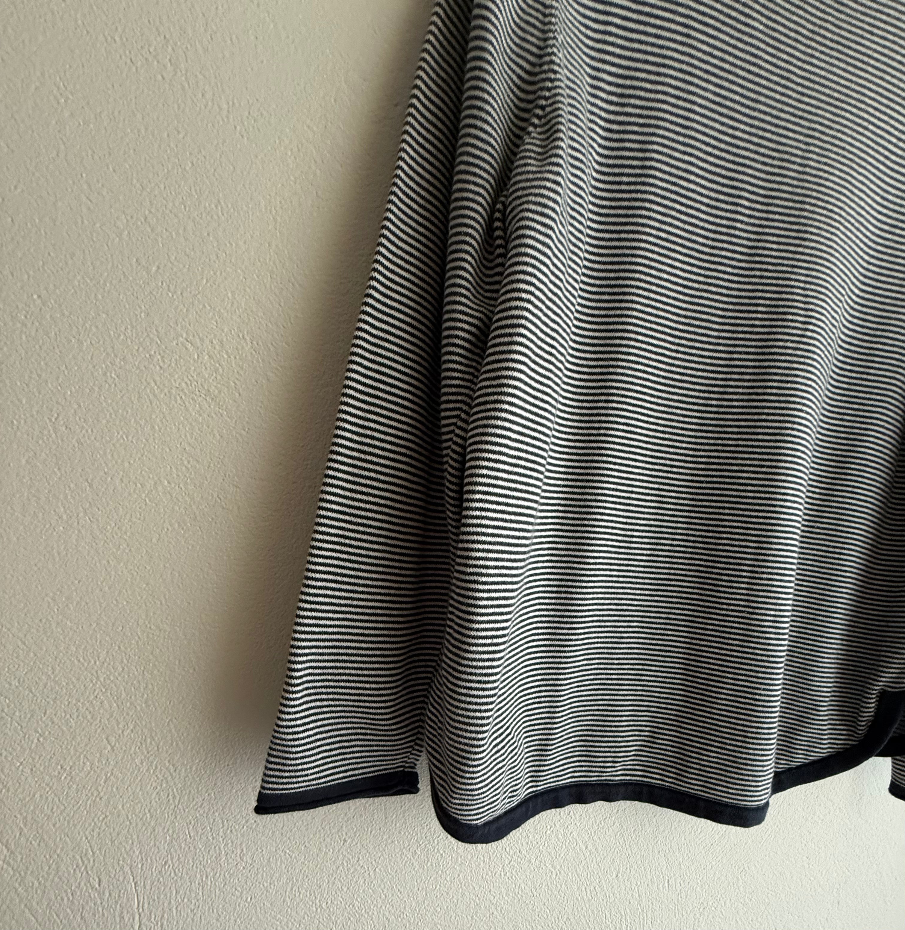 Regatta Navy & White Stripe Knit Jumper