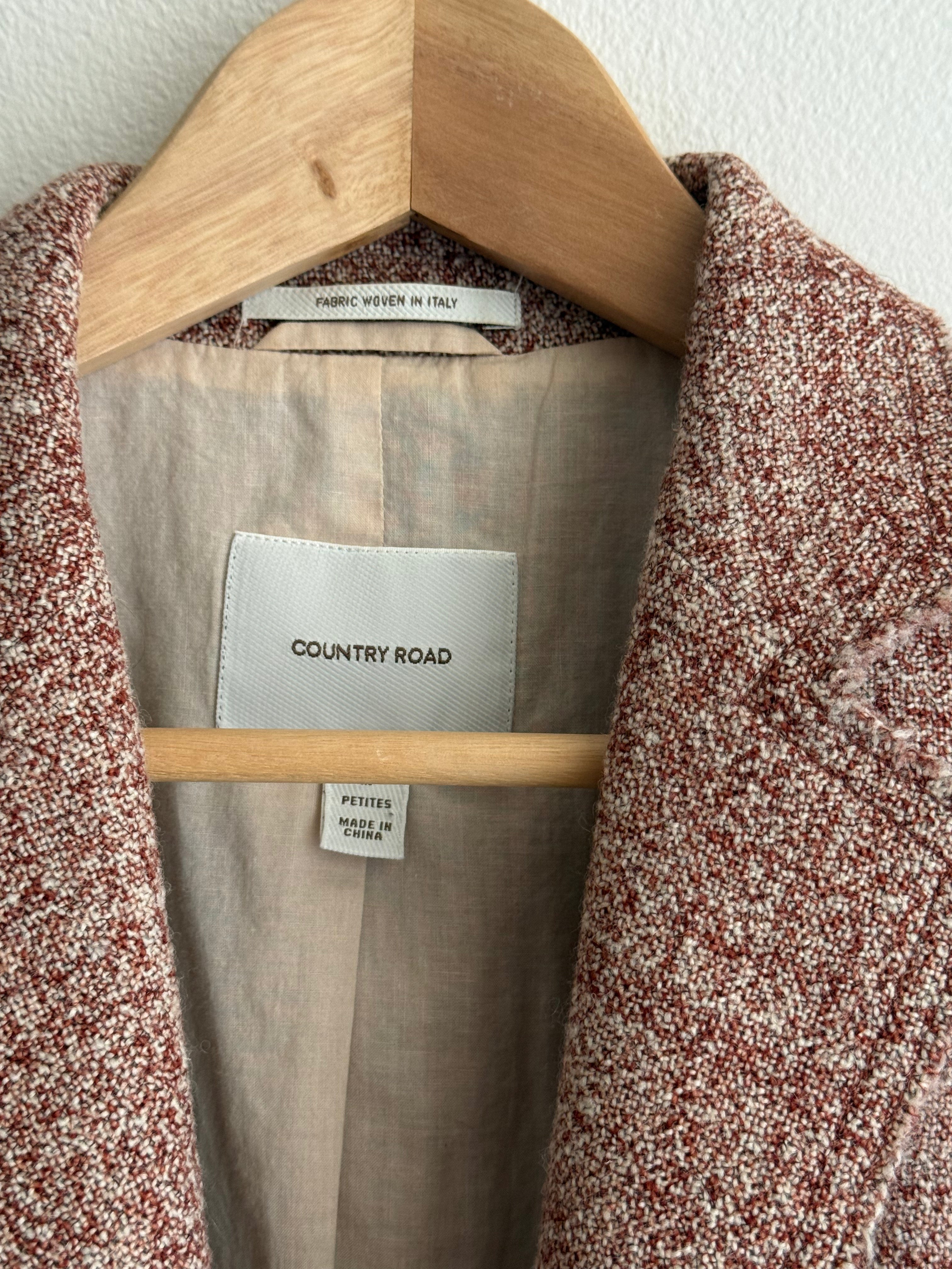 Country Road Wool Tweed Jacket