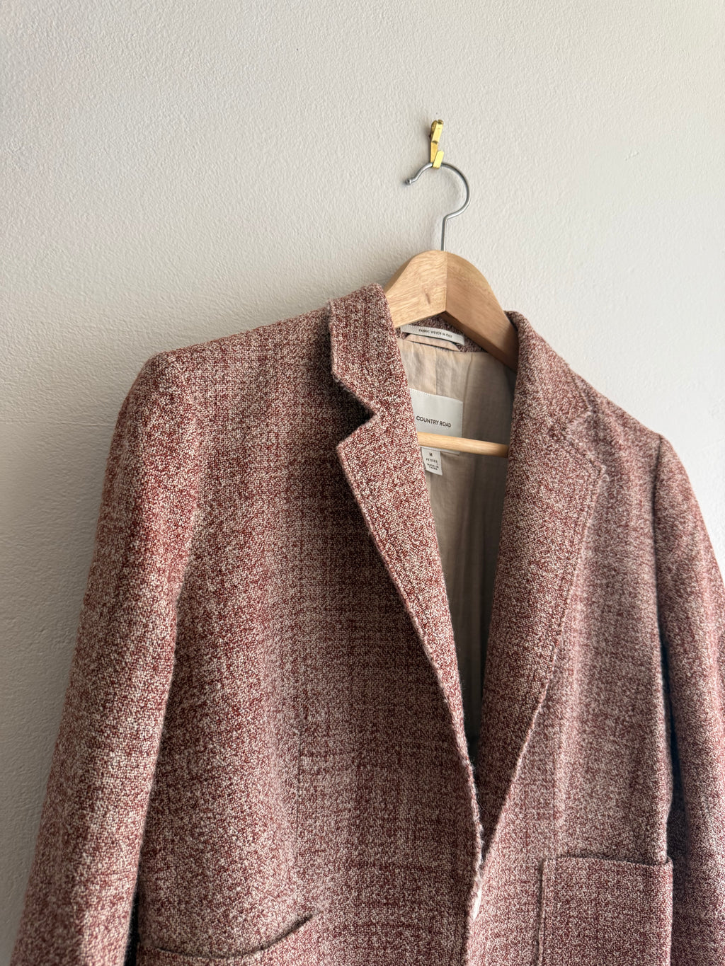 Country Road Wool Tweed Jacket